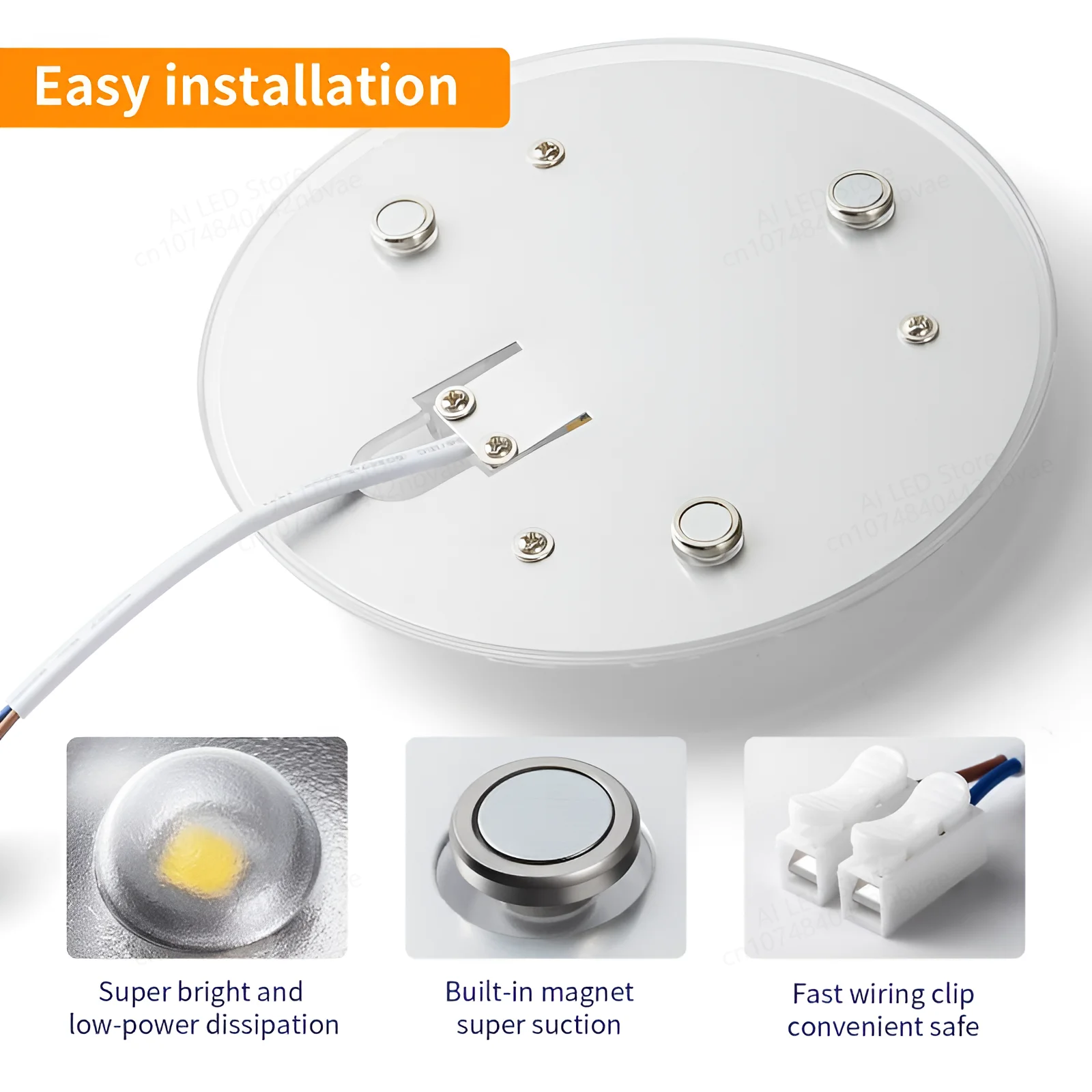 60W 50W 36W 24W 18W 12W LED Ring PANEL Circle Light LED Round Ceiling board circular lamp board AC 220V 230V 240V LED light 3