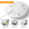 60W 50W 36W 24W 18W 12W LED Ring PANEL Circle Light LED Round Ceiling board circular lamp board AC 220V 230V 240V LED light 3