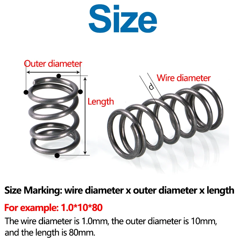 Cylidrical Helical Coil  Y   з    ƿ 65Mn   WD 0.8mm