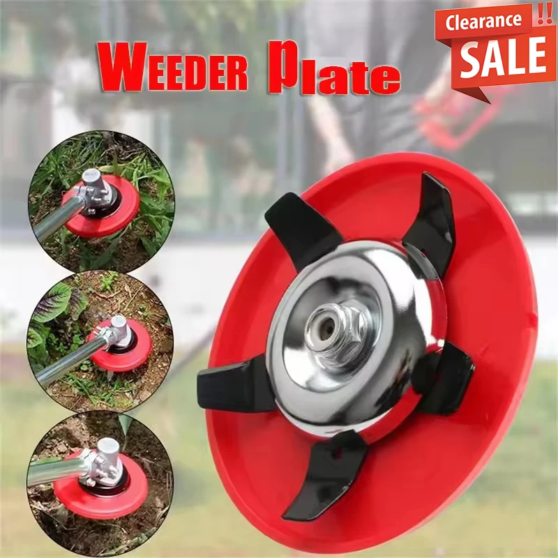 2 in 1 Brush Cutter Blade Trimmer Head Metal Blades Trimmer Grass Paddy Field Dry Land Lawn Mower Weeding Tray Garden Tools lawn mower trimmer blade grass trimmer blade brush cutter accessories grass trimmer head grass trimmer