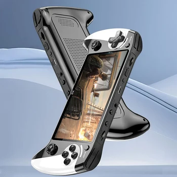 Console di gioco portatile con schermo da 5,5 pollici Tipo C Ricarica Lettore di videogiochi retrò Lettore di giochi portatile Regalo di Natale di compleanno