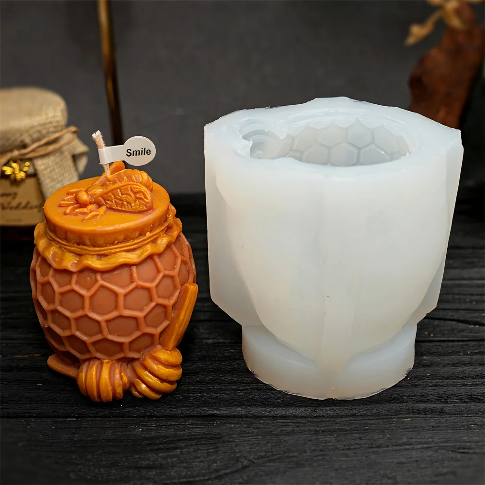 Honeycomb Beehive Silicone Mold for DIY Home Decor & Crafts