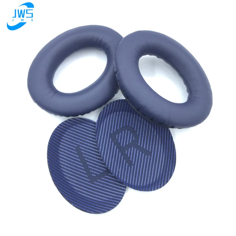 Bose QuietComfort 교체용 가죽 이어패드, 헤드폰 헤드밴드, 부드러운 귀마개 슬리브, QC15, QC2, QC25, AE2, AE2i
