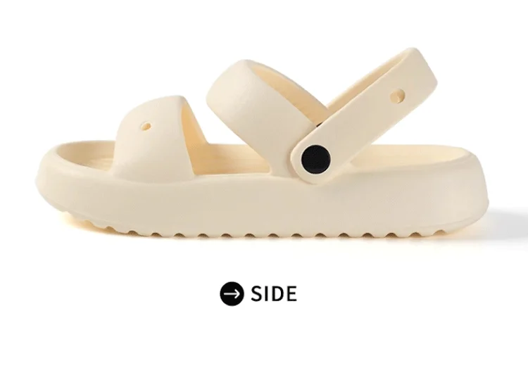 Chaussons de plage antidérapants à semelles souples pour femmes