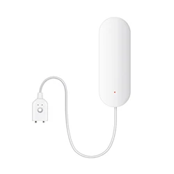 Zigbee3.0 Water Leak and Flood Alert Sensor Alarm System (WHITE)