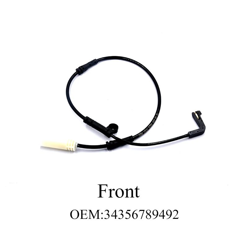 TYRNT Front And Rear Brake Pad Wear Sensor For BMW E60 E63 E64 M5 M6 520i 525i 530i 525d 5-6 Series 34356789492 34356789493