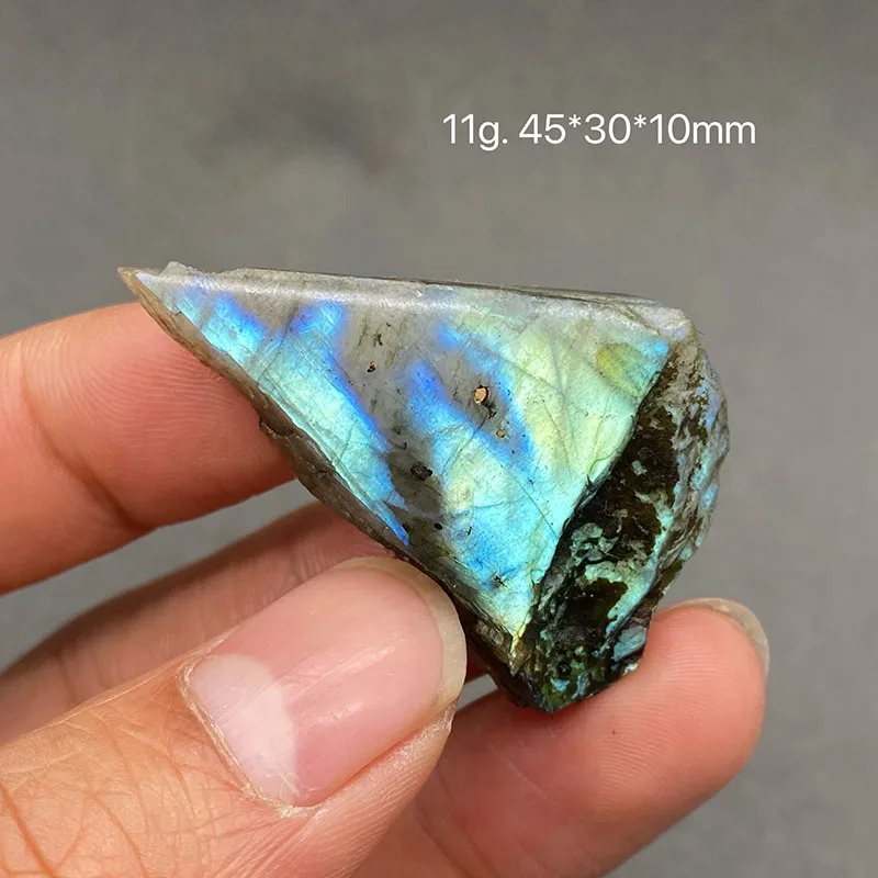 100%  Natural Labradorite Mineral Specimens Stones and Crystals Healing Crystal Collection