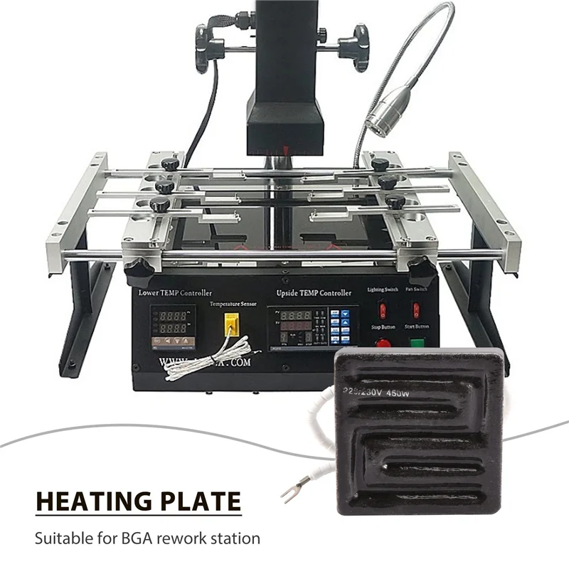 

80x80Mm 450W Infrared Top Ceramic Heater Heating Plate For Bga Station Ir6000 Ir6500 Ir-Pro-Sc