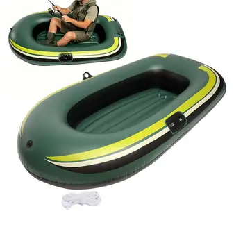 Kayak Gonfiabile Monoposto Resistente per Bambini, Barca Gonfiabile Antiscivolo e Antiperdita in PVC Rinforzato a Lunga Durata per Avventure di Rafting