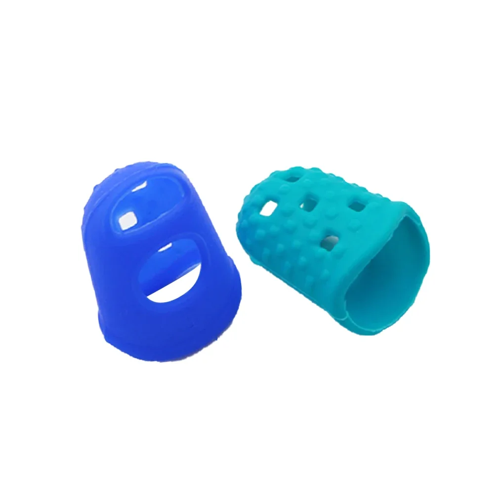 5 PCS/Set Thickened Universal Finger Silicone Guitar String Finger Cover Protective Cover Wear-Resistant And Non-Slip finger protector,finger guard