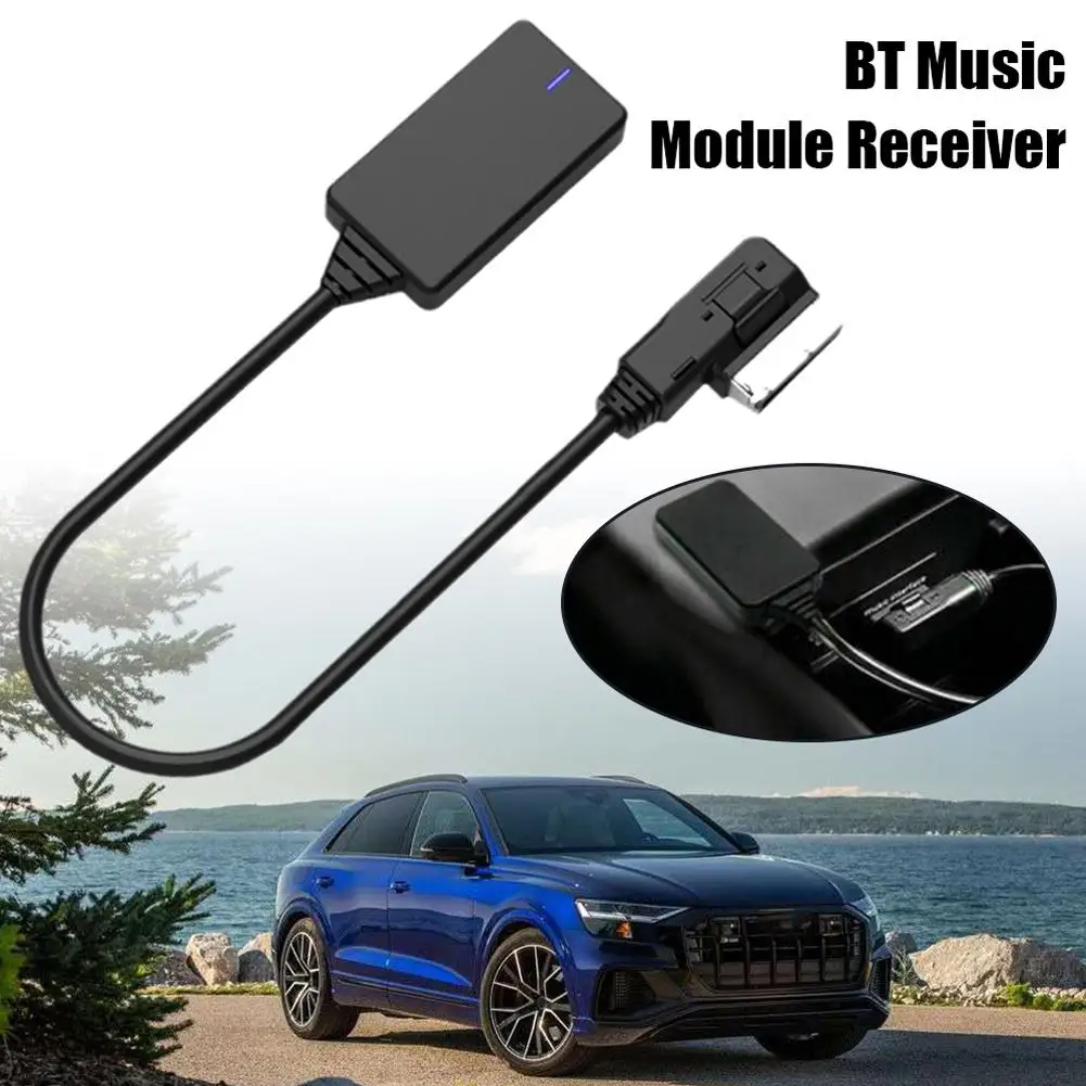 

AMI MMI MDI Интерфейс Bluetooth 5,0 аудио музыкальный вход адаптер AUX приемник Кабельный адаптер для Audi Q5 A7 S5 Q7 A6 A8 B2Q1