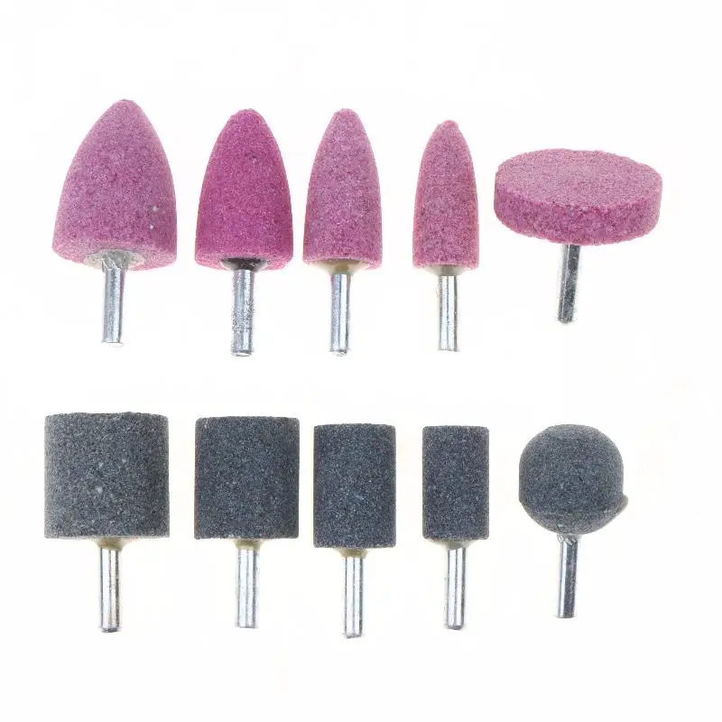 Set di Pietre Abrasive in Metallo Multi-Misura, Utensili per Lucidatura e Levigatura, per Rimozione Ruggine, Sbavatura, Creazione di Gioielli, Finitura Metalli - immagine 6