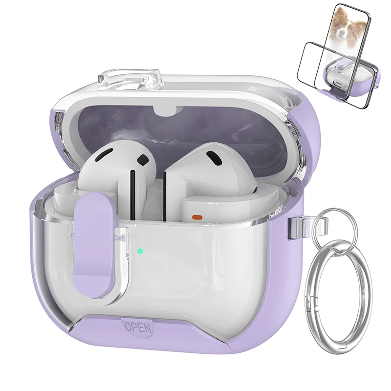 Secure Lock Protective Case with Phone Stand & Cleaning Kit