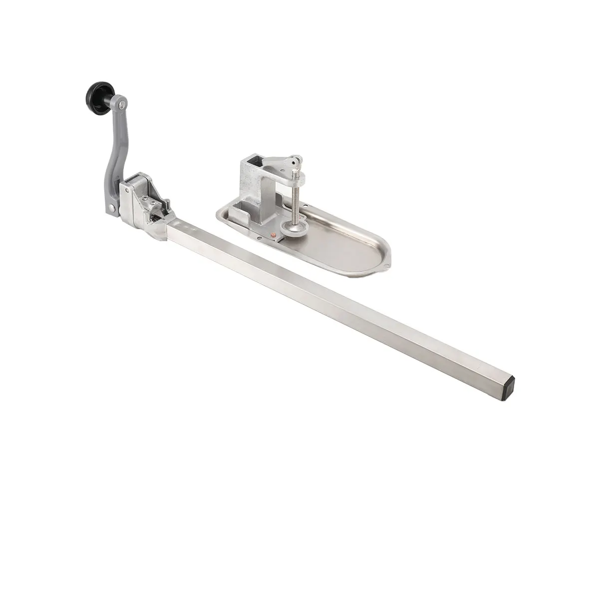 Manual Can Opener Commercial Table Clamp Opener for Large Cans Can Opener with Base Adjustable Height Industrial Opener