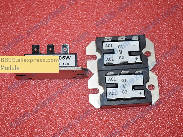 P105W SCR Module HY-BRIDGE Single Phase-SCRs/Diodes 1200V 25A 8-PACE-PAK Approximate weight:58g(2.0oz.)