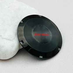 Wave Watch Stainless Steel Back Cover - Premium Replacement (Black Wave)