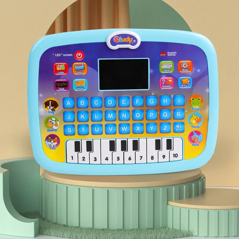 Educational Toy English Learning for Kids Led Tablet Music Learning Machine English Intelligent Story Machine for Toddler 5