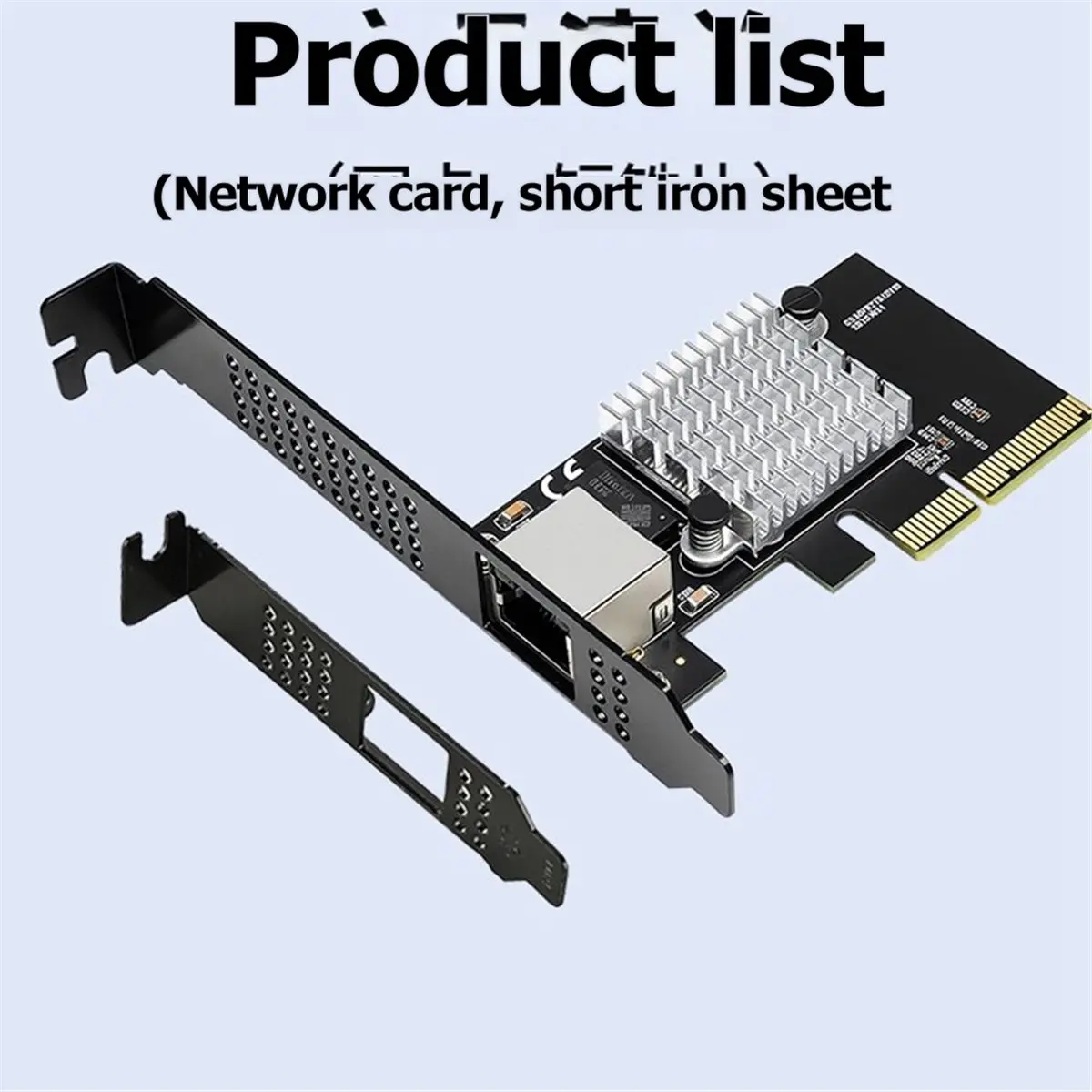AAAE 업그레이드 PCIe 3.0 X4 1포트 10G RJ45 네트워크 카드 - Realtek RTL8127 (PXE) 서버 및 워크스테이션 NAS용 W 지원