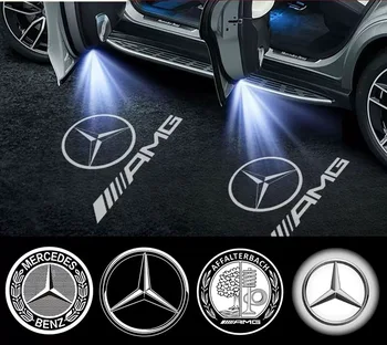 Auto Tür Logo Projektor Laser LED Lampe Mercedes 1