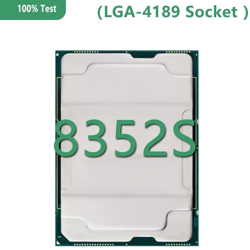 테스트 Xeon 8352S CPU platina 3.4GHZ 32C/64T 48MB CPU 205W 프로세서 LGA 4189 4189 Mortherboard용