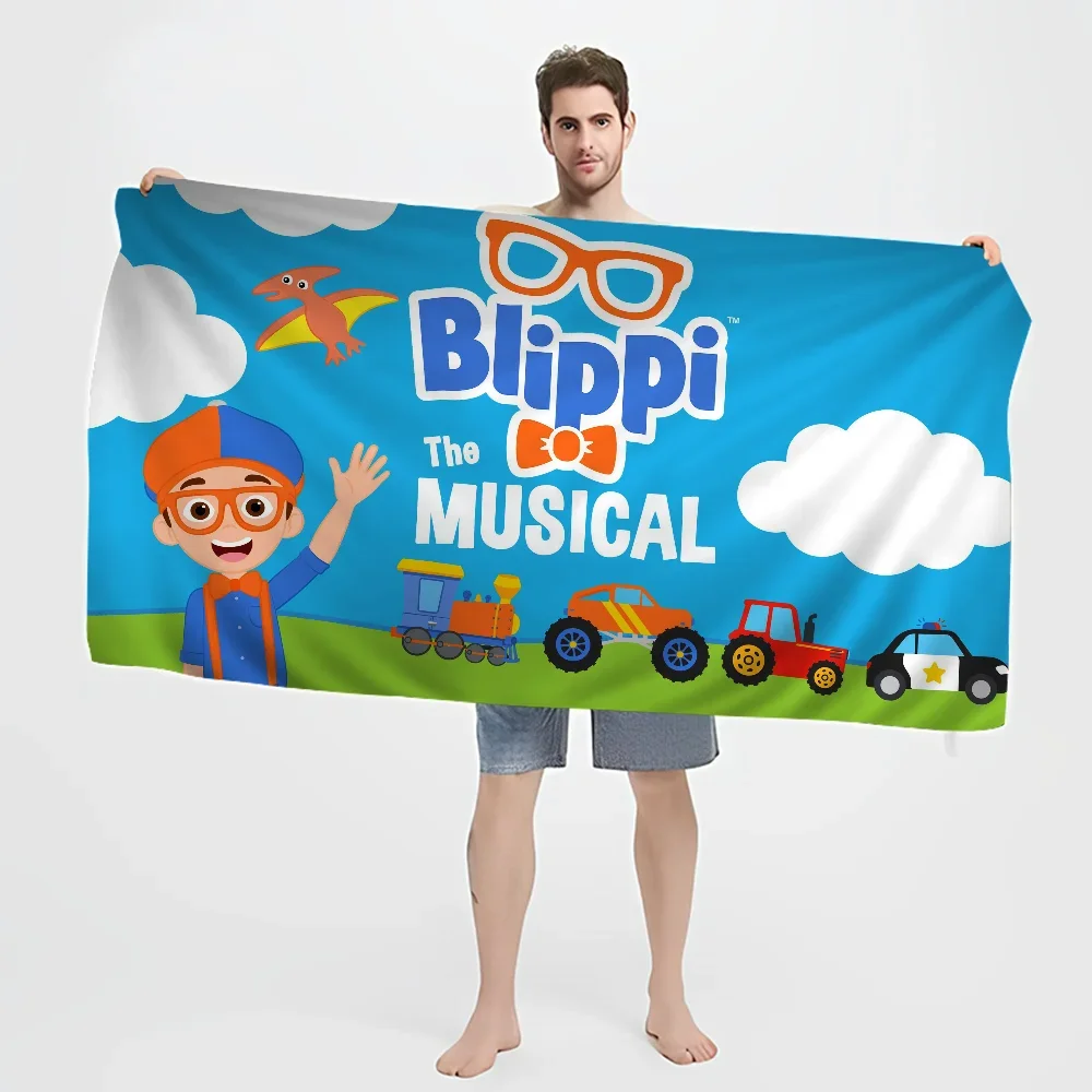 A-B-C B-Blippiing Creative Pattern Microfiber Beach Towel Absorbent Quick Dry Soft Yoga Swimming Resort Mountain Climbing Towel 4