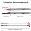 2PCS 20A/1000V Digital Multimeter Test Leads Probe Silicone Cable To 2mm Interface Test Clamp Universal Test Cable 2