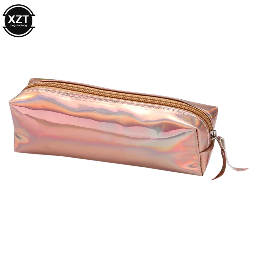 Cool Laser Pencil Case Waterproof Pencil Case School Small Object Storage Bag Stationery Bag