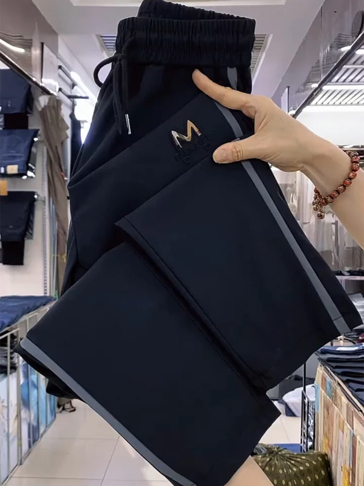 

Европейские модные повседневные женские длинные брюки с буквенным принтом, летние весенние сексуальные брюки для женщин