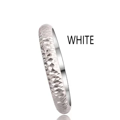 18k זהב טהור טבעת עלה לבן יוניסקס גברים נשים מאהב חתונה אירוסין תכשיטי ילדה מתגעגע מתנה 2023 מכירה לוהטת זרוק חינם