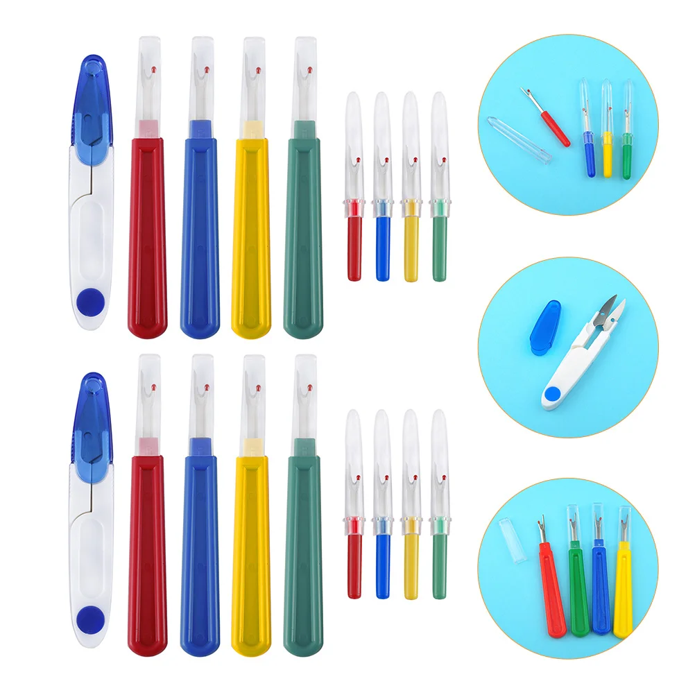 2 Sets Thread Remover Professional Sewing Seam Ripper Thread Cutting