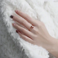 LAMOON Vintage Natural Garnet Rings For Women Natural Gemstone Luxury Wedding Engagement Ring 925 Sterling Silver Gold Plated 2