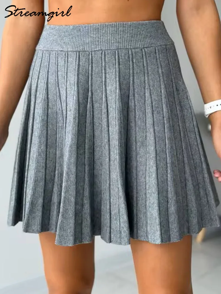 ミニスカート ZEROPLANET Aili Knit Skirt Pants GRAY Z25SSK04GY ZEROPLANET(ゼロプラネット)のレディース ミニスカート 人気