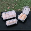 Portable Eggs Box Case Kitchen Container Organizer for Outdoor Camping Picnic Transparent 3/4/8 Grids Egg Holder 1