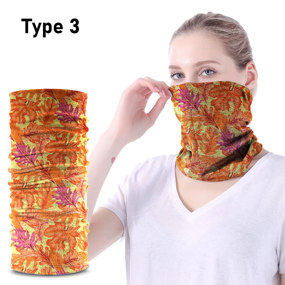 Bandana Headband Multifunctional UV Protection Magic Scarf Neck Warmer Tube Outdoor Fishing Hiking Cycling Face Head Wrap Cover 6