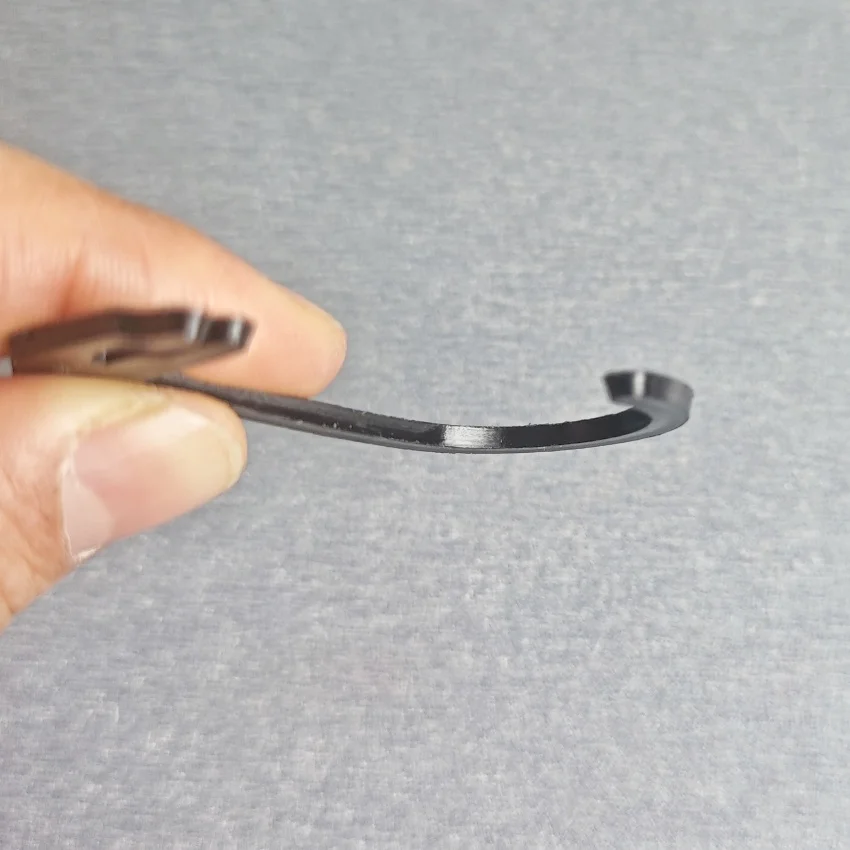 400pcs 플라스틱 양말 패키지 디스플레이 와이드 후크 행거 양말 페그 선반에 의류 액세서리 걸기 28x52mm