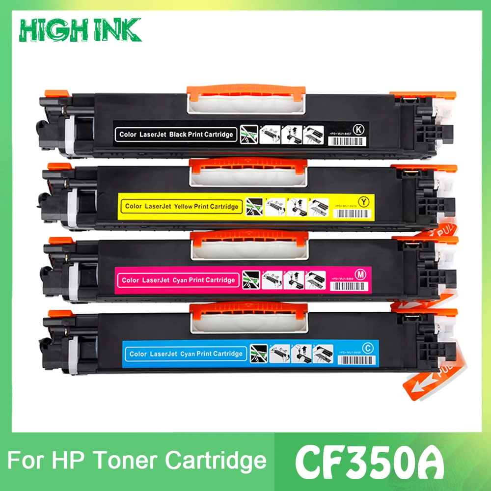 

1set 350a CF350 CF350A CF351A CF352A CF353A 130A Toner Cartridge for hp LaserJet Pro MFP M176n M176 M177fw M177 printer