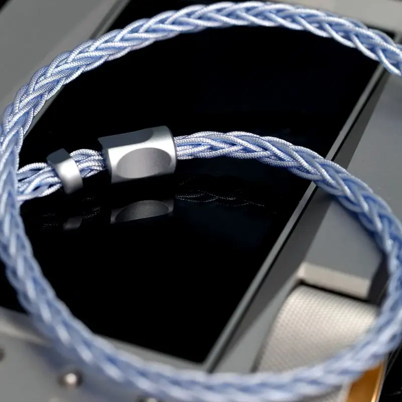 ZiSin-326 In-Ear Headphone Upgrade Cable with Rhodium Plated 4.4mm