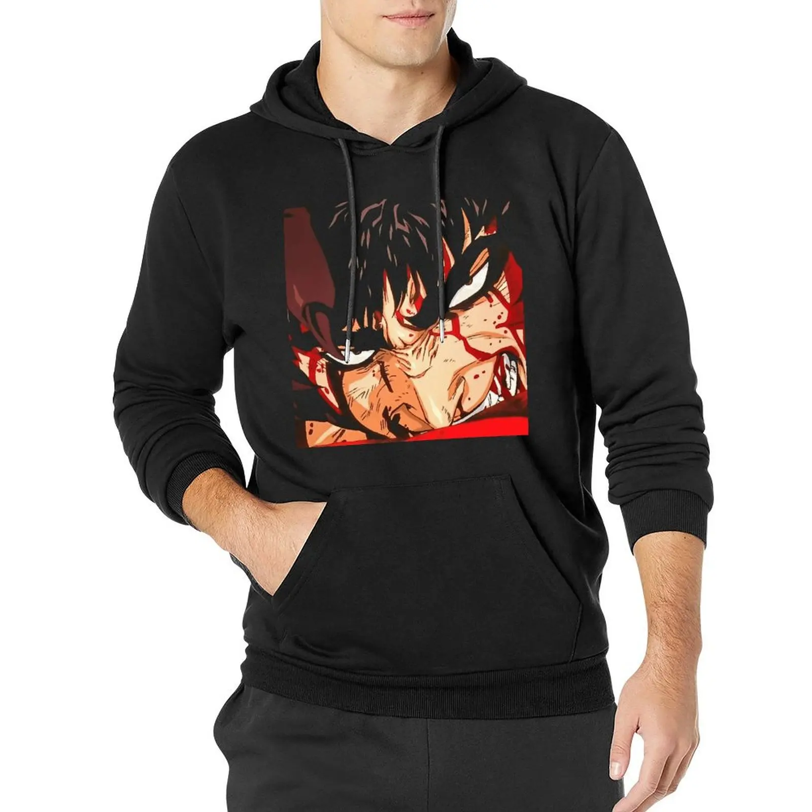 

Berserk Guts Streetwear Hoodies Spring Anime Classic Y2k Cool Hoodie Male Oversize Casual Classic Cotton Sweatshirts