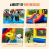 VEVOR Inflatable Bounce House Outdoor High Quality Playhouse Trampoline Jumping Bouncer with Blower Slide and Storage Bag Castle 4