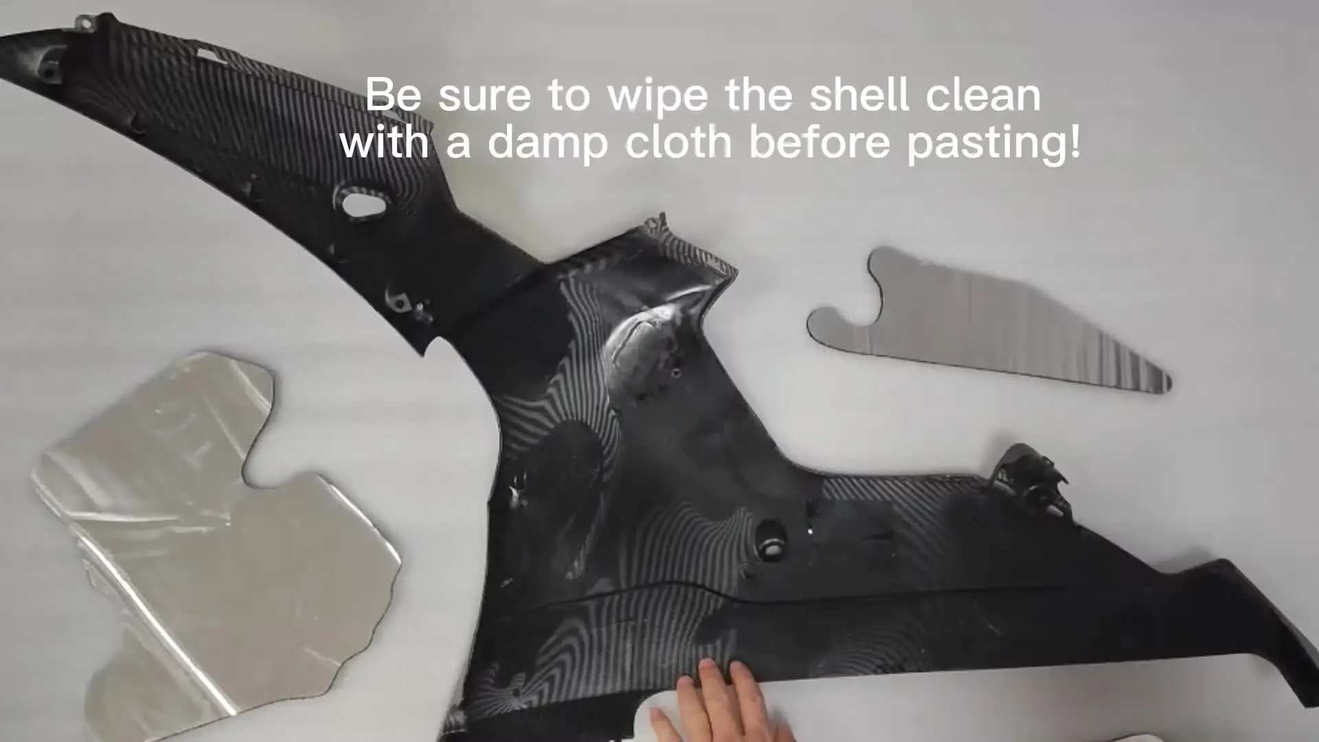 For Kawasaki NINJA ZX-6R 636 2005-2006 Heat Shield Fairing Melting