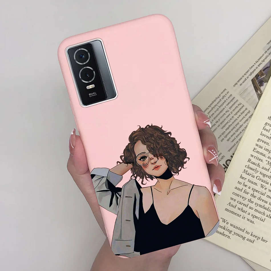Enhanced Product Title:  
Matte Silicone Shockproof Anti-Slip Phone Case with Plant Heart Design