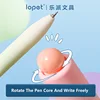 Lopet Rotate Gel Pen Fruit Flavor Lingering Fragrance Speed Drying Black Core Student Low Gravity Gradient Color Pen Holder 3