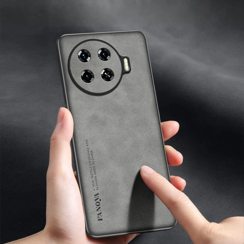 Skin Feel Silicone Back Cover Phone Case | Soft Bumper Protective Coque