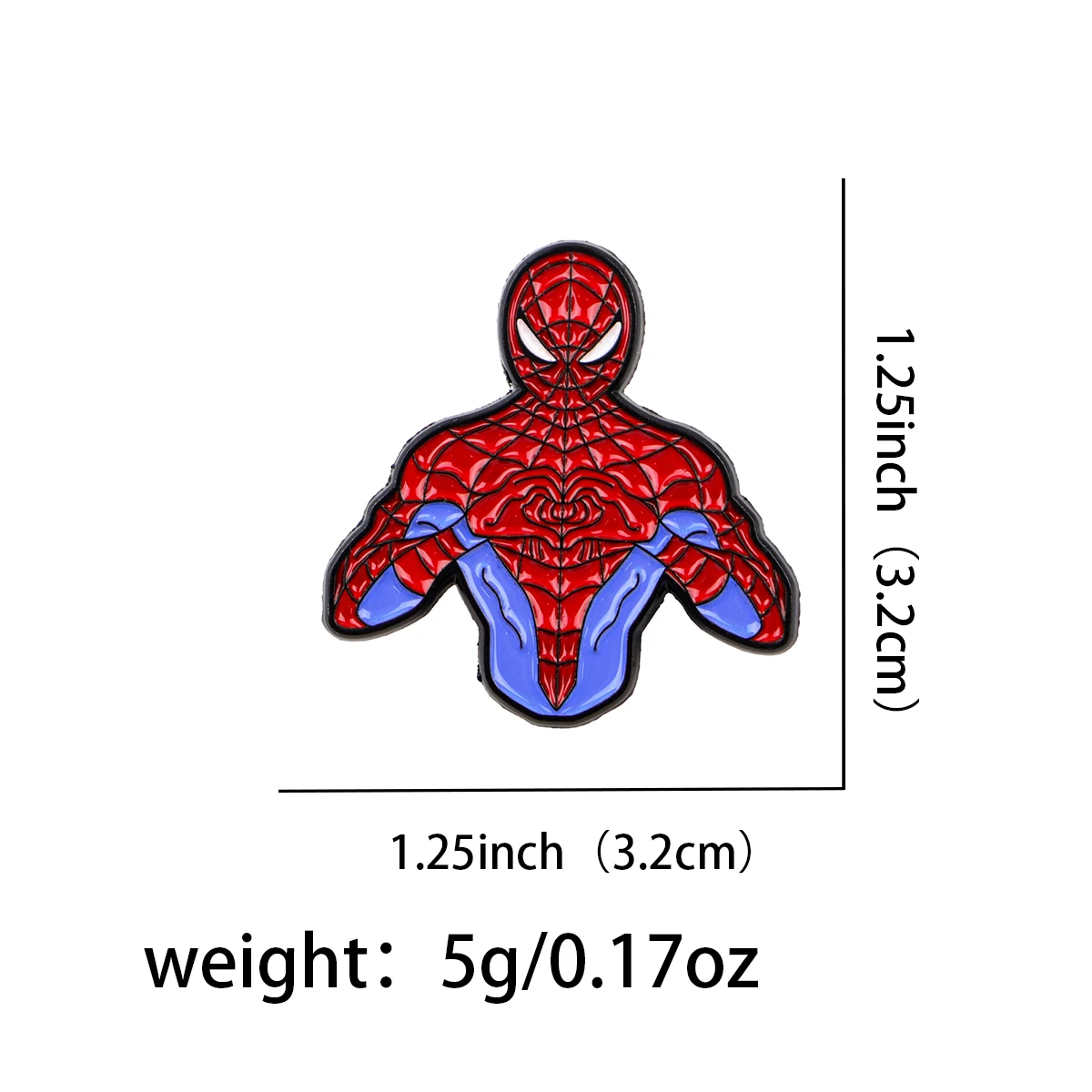 Vibrant Comic Enamel Pin - Trendy Brooch