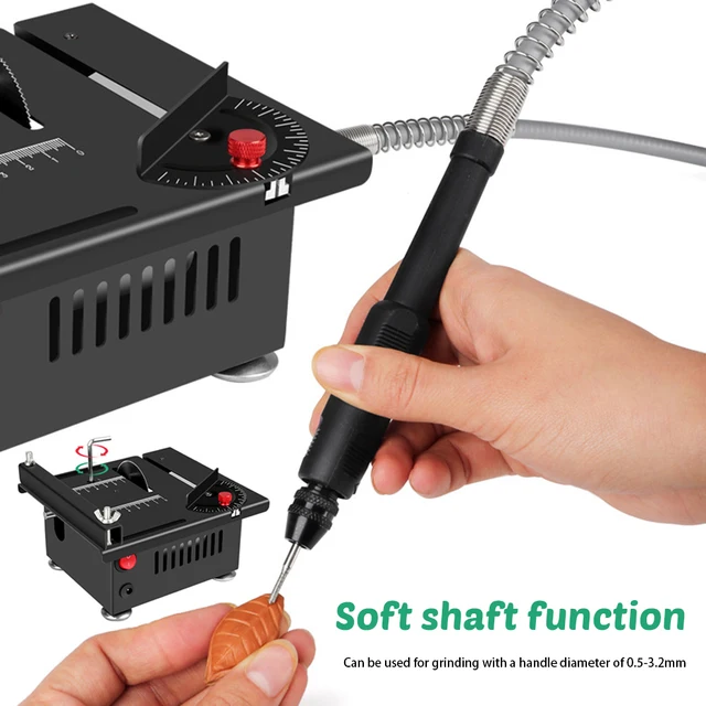 Mini Multi-Functional Table Saw 0-90 Angle Cut Portable Saw Adjustables Electric Saw Set For Home Compact Heavy Duty Table Saw 3