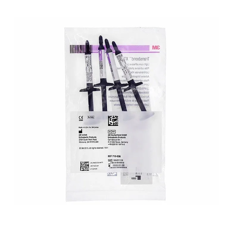 Dental Light Cure Bond Adhesive Orthodontic Bracket Brace Bonding 3M Transbond XT Orthodontic