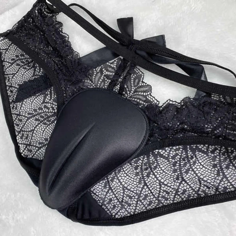 Briefs Crossdresser Underwears Free Size Gaff Hiding High Lingerie Men