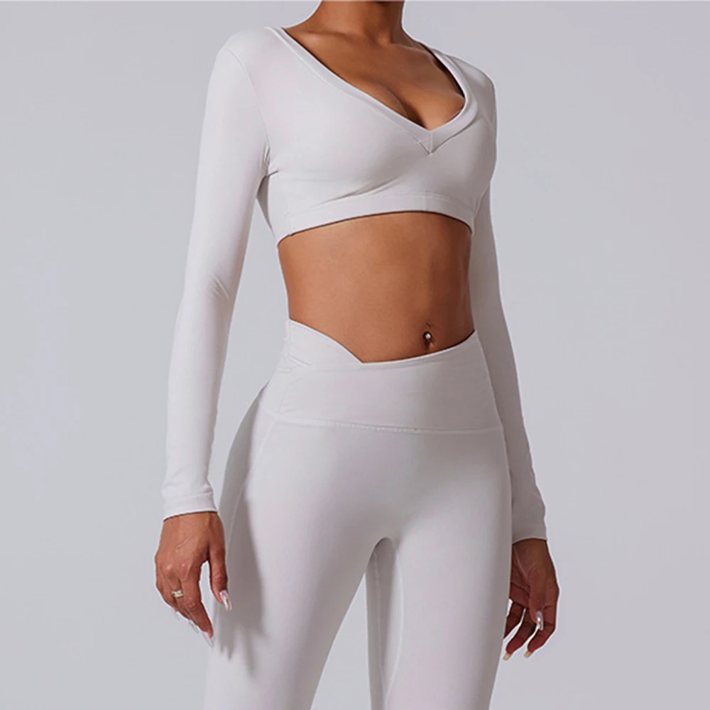 Yoga Pilates Bi-Color Fitted Fitness Top main image 0