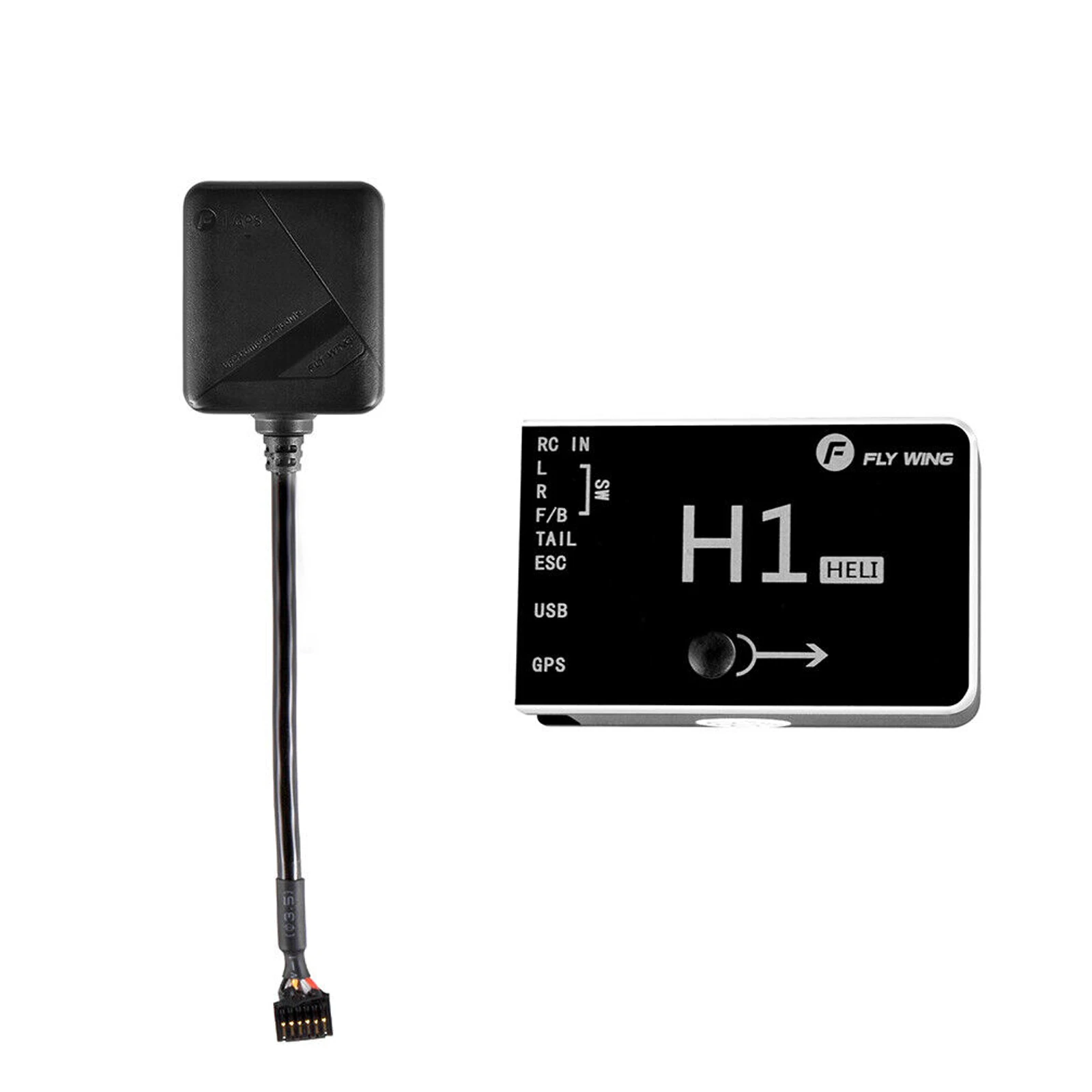 FLY WING H1 GPS ラジコンヘリ用GPS FLY Wing H1 6CH Flybarless RC GPS Flight Control Gyro System