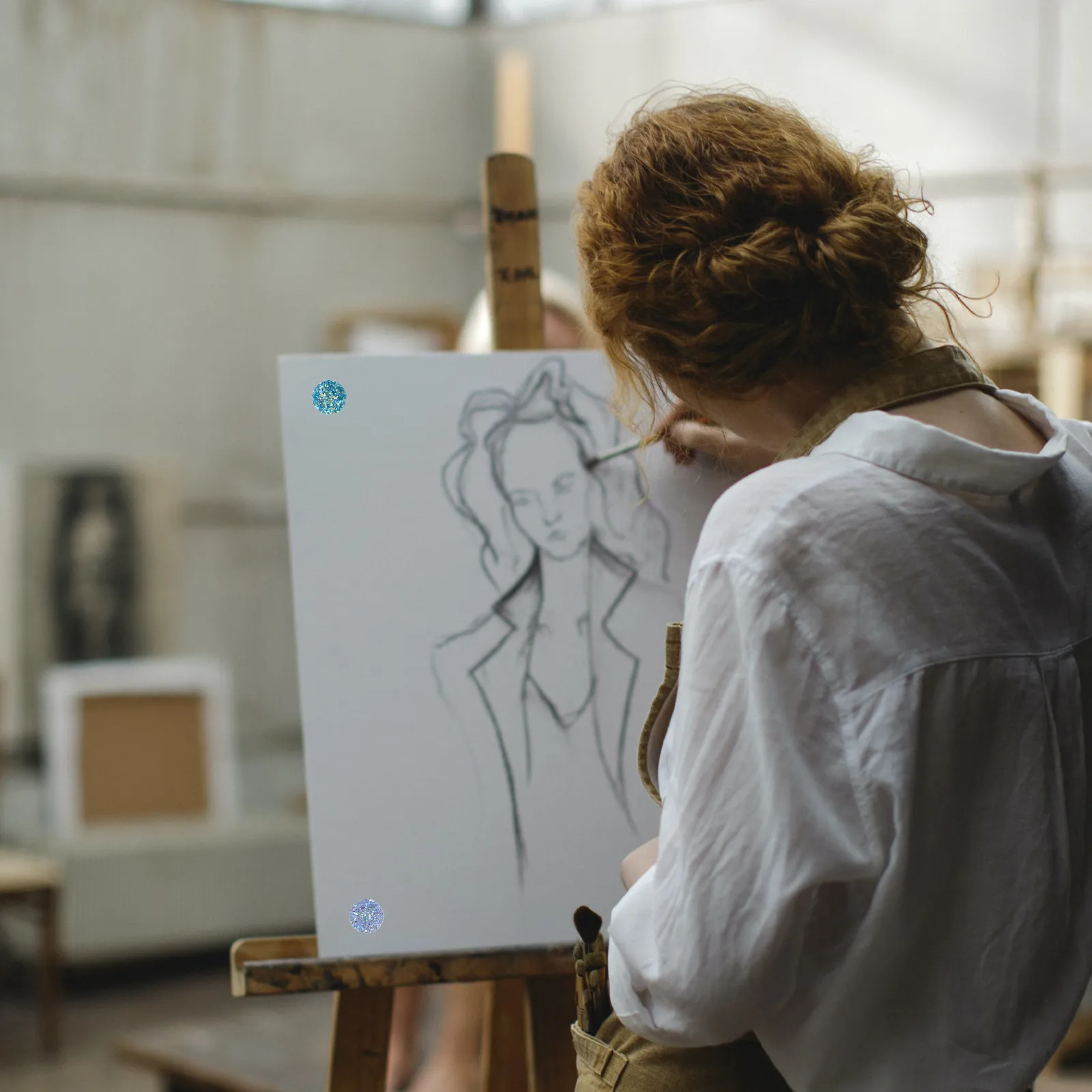 30Pcs 다이아몬드 헤드 푸시핀 섬세한 다기능 엄지 못핀 빛나는 지도 액세서리 사무실 책상 용품 가정용